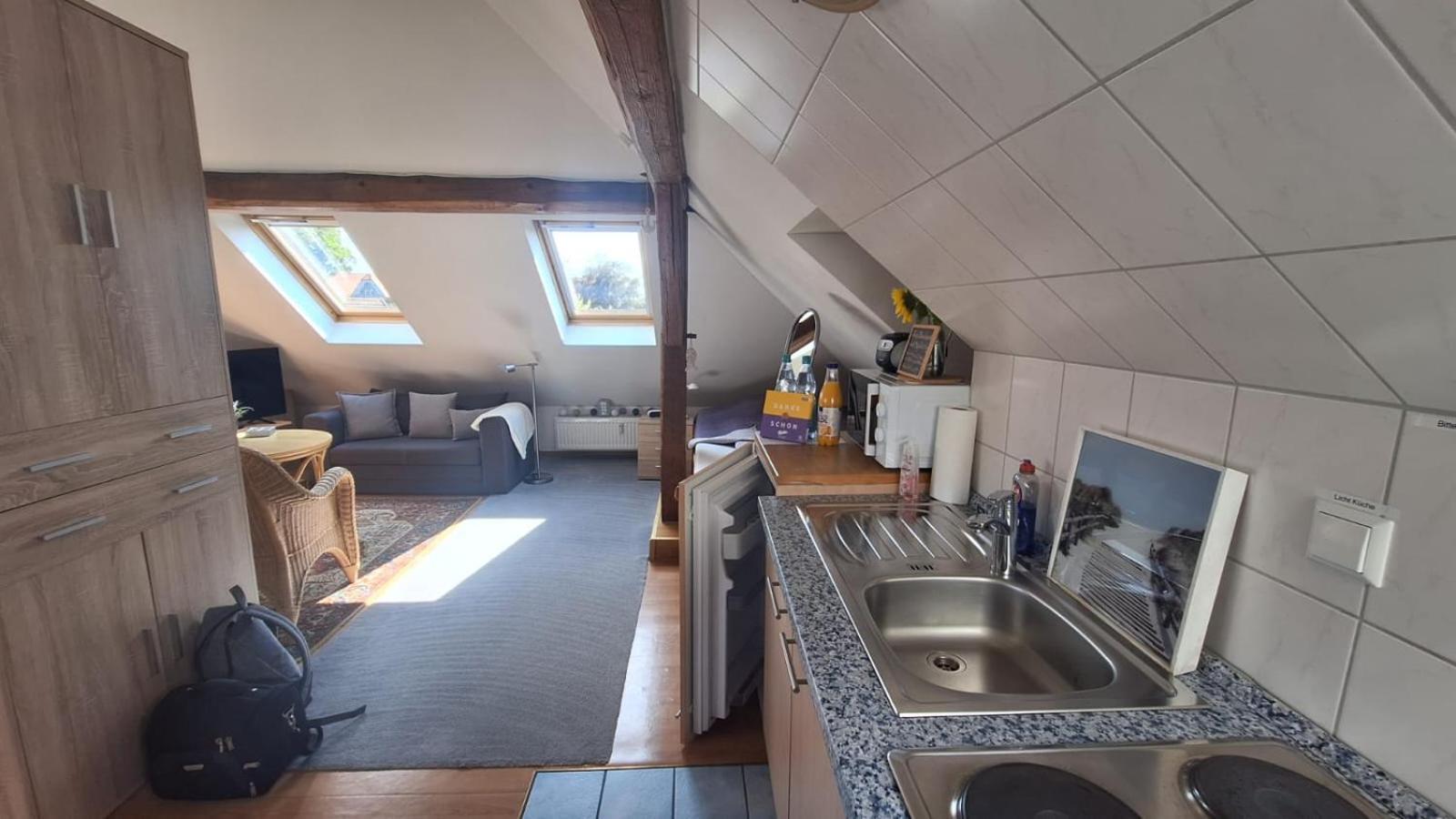 Ferienwohnung Toelle Bad Rehburg Exterior foto